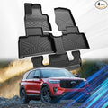 Car Floor Mats for Ford Explorer 2020-2024 2025 Accessories, TPE All Weather by SSESS