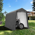 6x7Ft Outdoor Storage Shed, Portable Storage Shed by Raysfung
