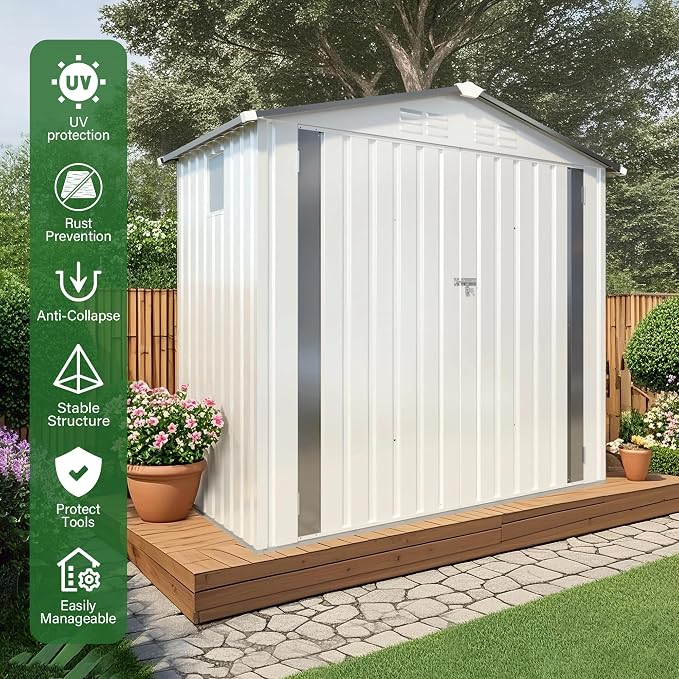 6X3.5 FT Outdoor Storage Shed - Image 6