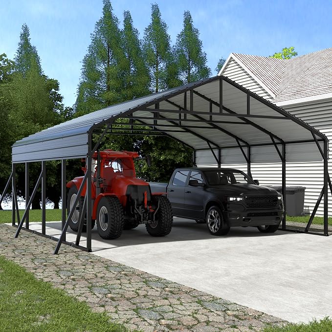 Xilingol Metal Carport, Heavy Duty Carport Canopy by Xilingol