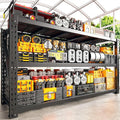 Bepatio 77" W Garage Shelving Storage Shelves, 3 Tier Metal Shelving Unit Heavy by Bepatio