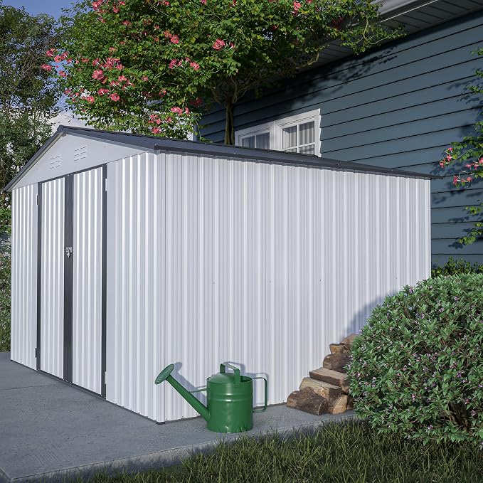10X8 FT Outdoor Tool Storage Shed - Image 7