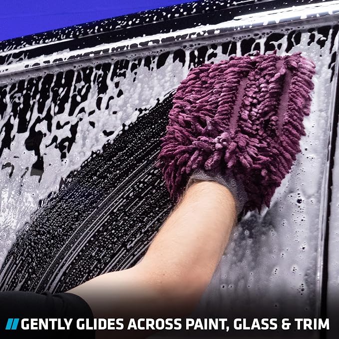 VIKING Car Wash Mitt, Microfiber - Image 3