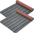 LotFancy 2-Pack Waterproof Front Door Mat 17"x30" Indoor/Outdoor, Non-Slip by LotFancy