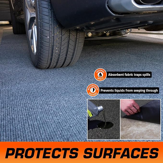 Armor All Premium Garage Floor Mat, Increased Thickness & Cushion, Protects - Image 3