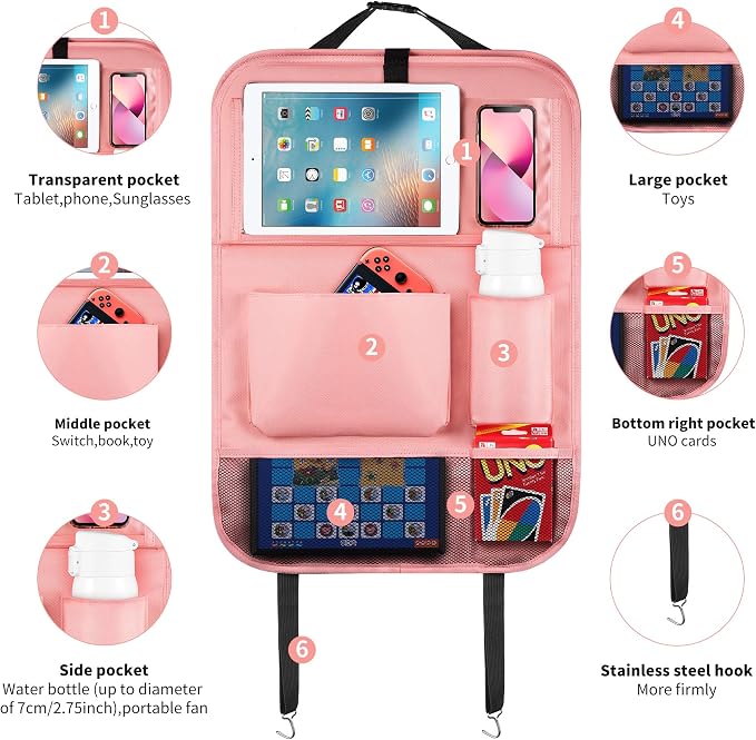 LUCMO Car Backseat Organizer - Image 7