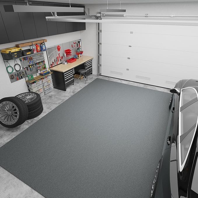 Ottomanson 6' x 6'6" Mud Mat Area Rug Scraper Carpet by Ottomanson
