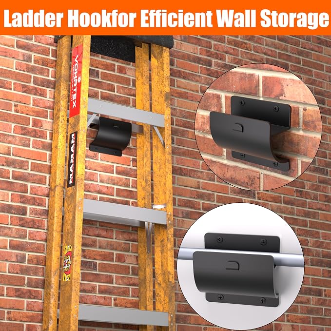 Ladder Hooks, 1 Pack Ladder Hangers - Image 3