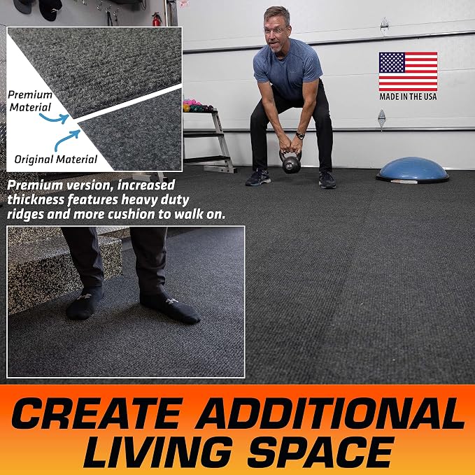 Armor All Premium Garage Floor Mat, Increased Thickness & Cushion, Protects - Image 4