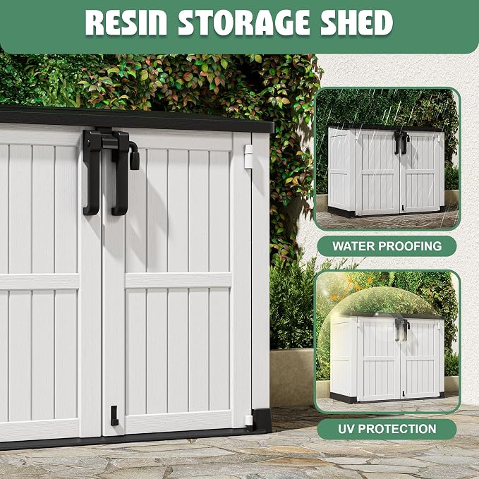 Outdoor Storage Cabinet 36 Cu Ft - Image 4