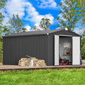 AECOJOY Shed 10' x 14' Storage Shed, Outdoor Storage Sheds & Outdoor Storage by AECOJOY