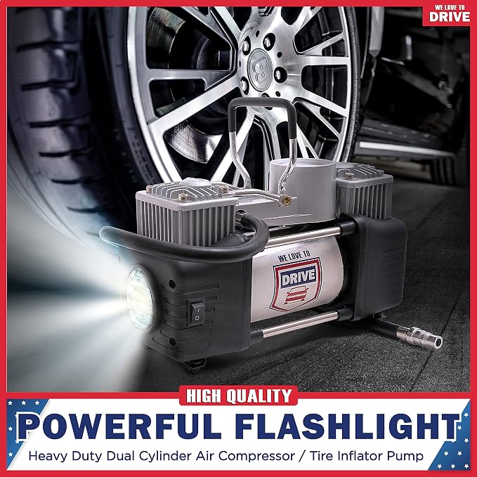 Tire Inflator Portable Air Compressor - Image 3