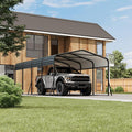12' x 20' Heavy Duty Metal Carport by LuyFuitre