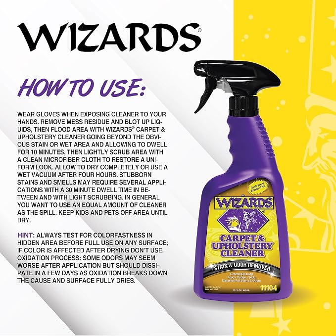 Wizards Carpet and Upholstery Cleaner - Image 3