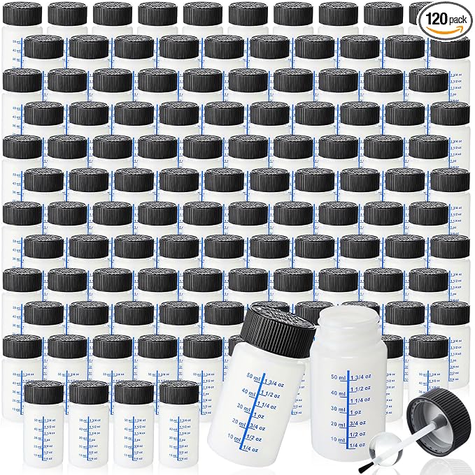 Mumufy 120 Pcs Touch up Paint Bottles by Mumufy