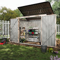 3x6 FT Garbage Bin Shed Stores, Outdoor Trash Can Storage 2 Binsgarbage Bin by GarveeLife