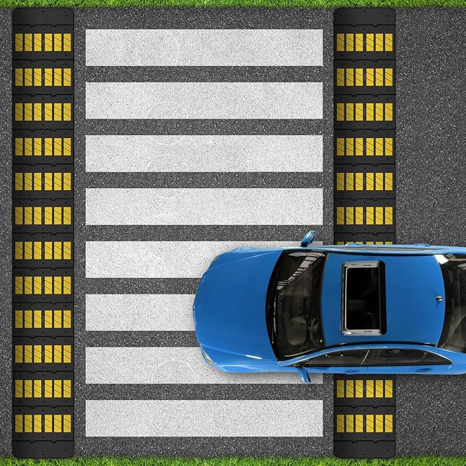 Heavy-Duty Rubber Speed Humps, Road Humps Bumps - Image 5