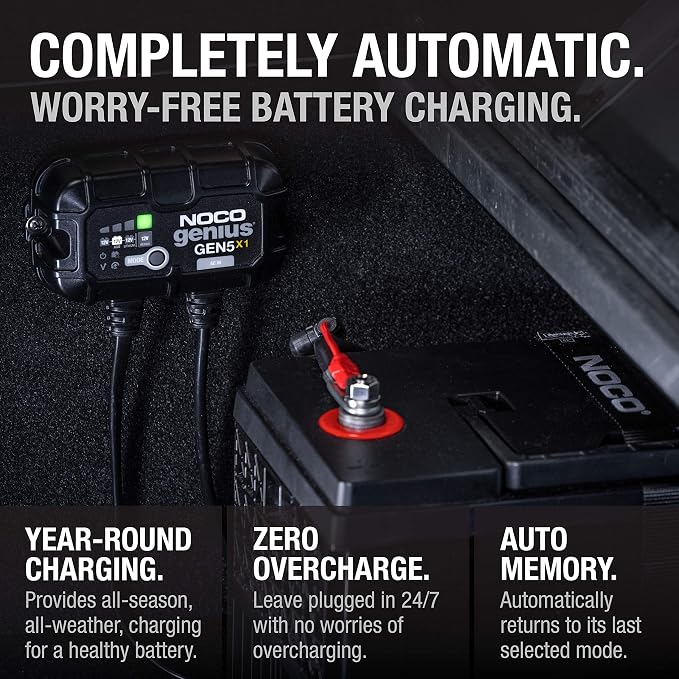 NOCO Genius GEN5X1: 1-Bank, 5A Onboard Battery Charger - Image 6