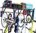 PLKOW Garage Wall Shelving, Wall Mount Bike Storage Rack by PLKOW