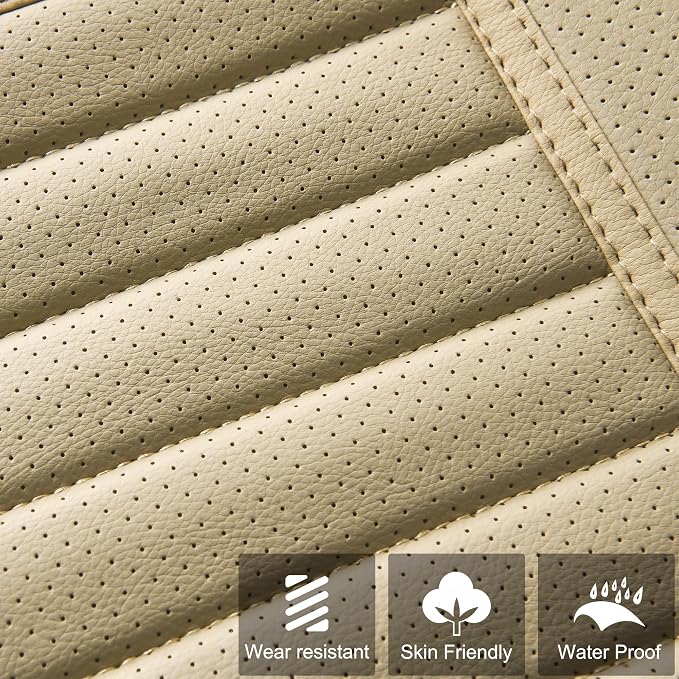 1pc Edge Wrapping Comfortable Car Front Seat Cover Cushion Pad Mat Protector - Image 4