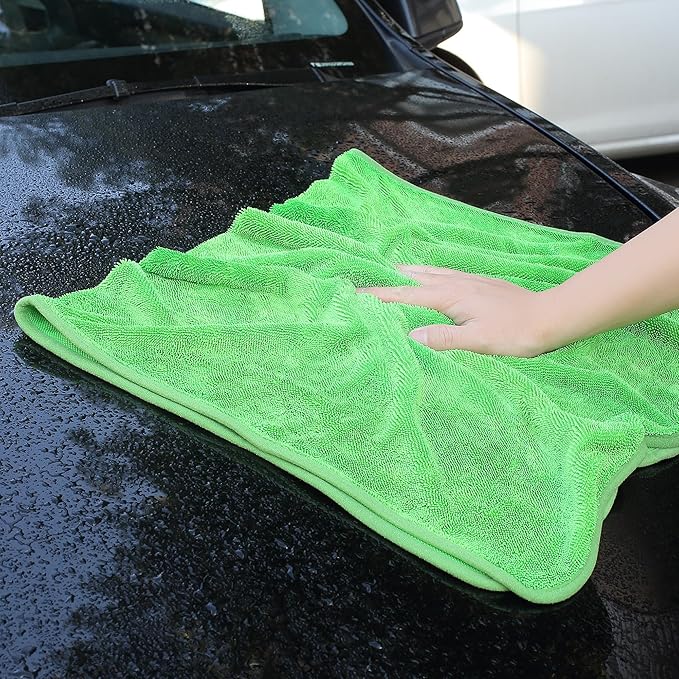 JOYMOOP Car Dry Towel, Quick Drying, Medium Size, Microfiber Cleaning Cloth - Image 2