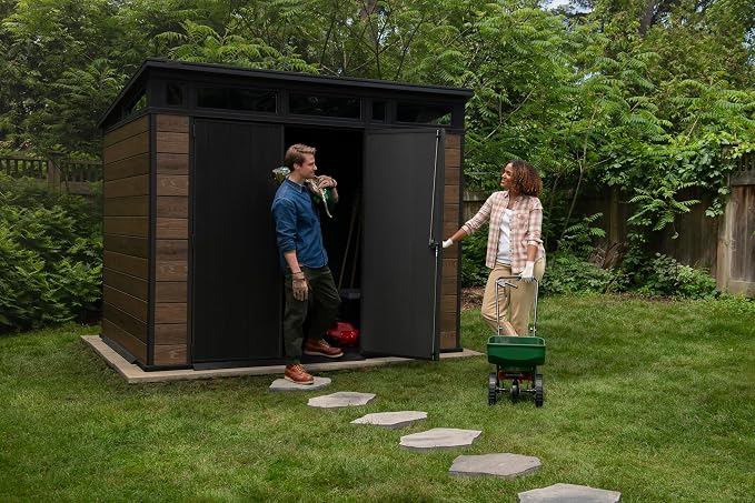 Keter Signature Collection 9x7 Ft All-Weather Storage Shed - Image 2