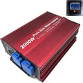 2000W Pure Sine Wave Inverter 12V to 120V AC by Fit4Less
