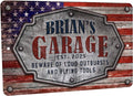Garage Sign | Personalized | Vintage American Theme by Unknown