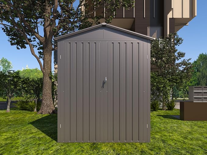 Motorcycle Steel Storage Shed - Image 3