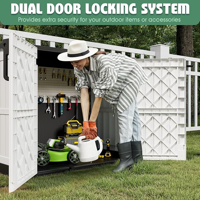 Outdoor Storage Cabinet 36 Cu Ft - Image 5