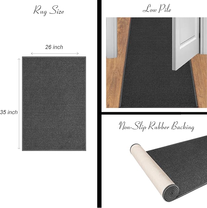 Ottomanson 26" x 35" Laundry Room Rug - Image 2