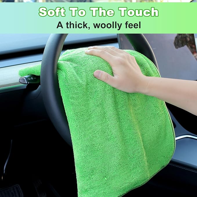 JOYMOOP Car Dry Towel, Quick Drying, Medium Size, Polyester Fiber & Polyamide - Image 5