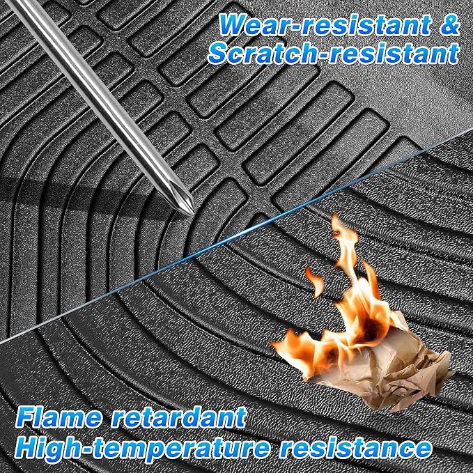 Cartist Floor Mats Fits for Ford Ranger 2019 2020 2021 2022 2023 Accessories - Image 7