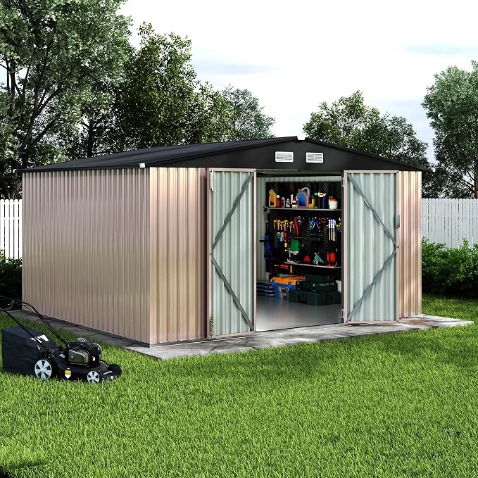 10x12x6.4 FT Outdoor Storage Sheds - Image 7