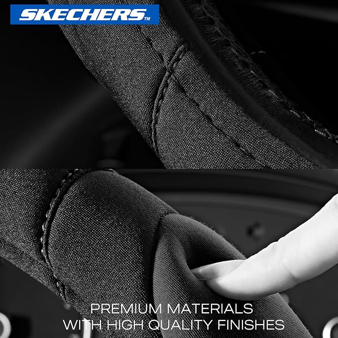 Skechers Steering Wheel Cover, Memory Foam Car Steering Wheel Cover, - Image 6