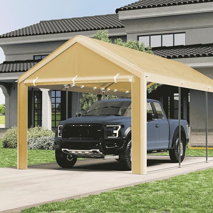 Carport 10x20 Ft, Heavy Duty Car Canopy - Image 3