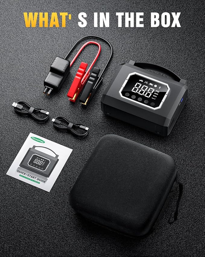 Jump Starter 3000A, Car Battery Jumper Starter Portable - Image 7
