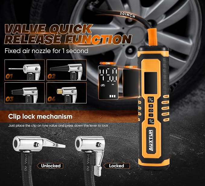 Cordless Tire Inflator for Car - Image 6