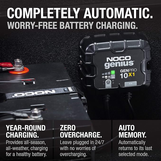 NOCO Genius GENPRO10X1: 1-Bank, 10A Onboard Battery Charger - Image 6