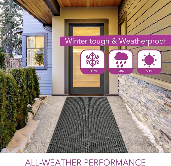 iCustomRug Spartan Weather Warrior Duty Indoor/Outdoor Utility Ribbed in 3ft - Image 6