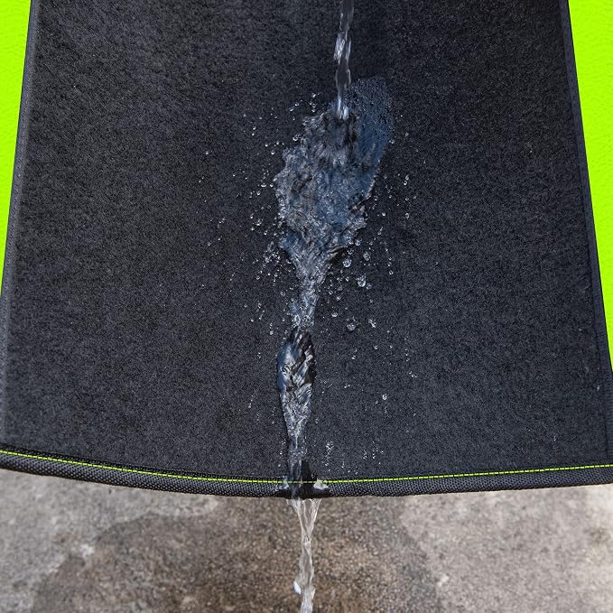 CAR PASS Fluorescent Leather & Waterproof Car Carpet Floor Mats, Universal Car - Image 6