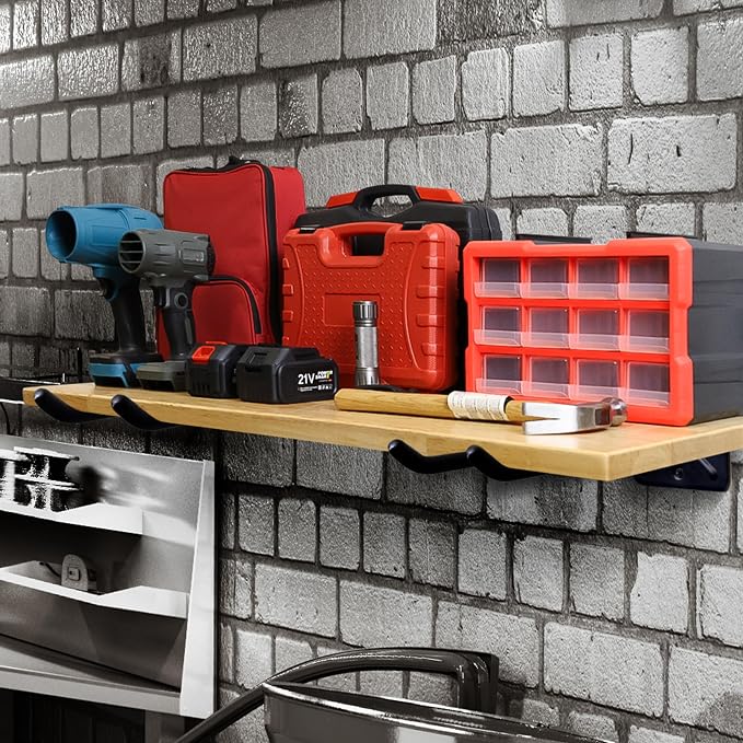 SMART JERRY - Garage Hooks Heavy Duty Tool Organizer │Wall Mount Hooks - Image 8