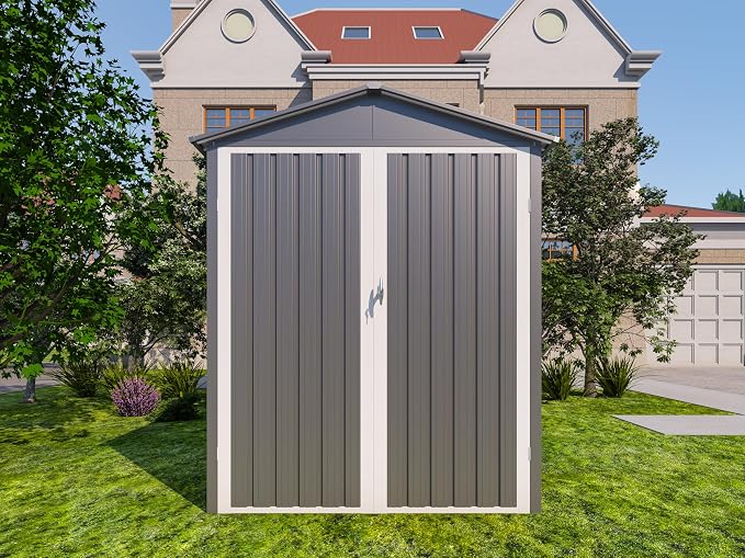 Motorcycle Steel Storage Shed - Image 4
