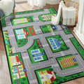 Fun Car Play Area Carpet Car Mat 2x3 Play Rug by Isyorefam