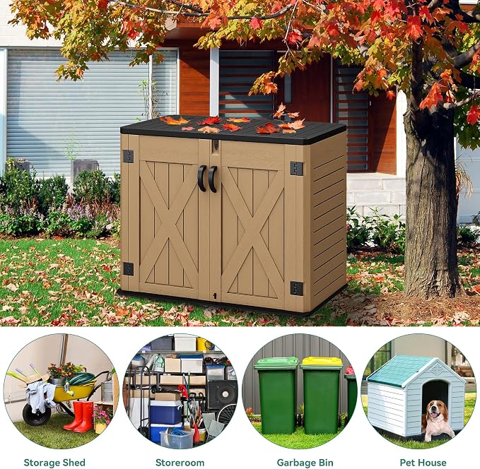 YITAHOME Outdoor Resin Storage Sheds - Image 5