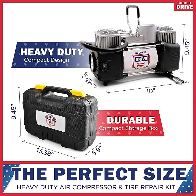 Tire Inflator Portable Air Compressor - Image 5