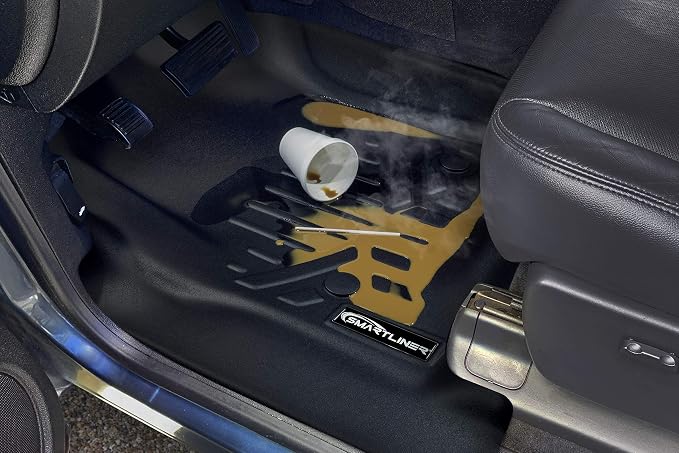 SMARTLINER Custom Fit All Weather 2 Row Floor Mats Liner Set Compatible - Image 7