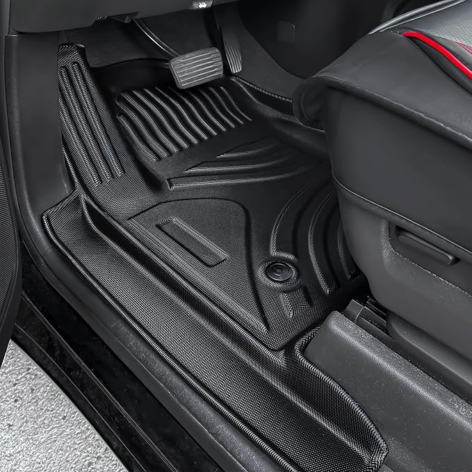 Floor Mats Set Fit for Mazda CX-5 2017-2021, Automotive 1st & 2nd Row Mats and - Image 2