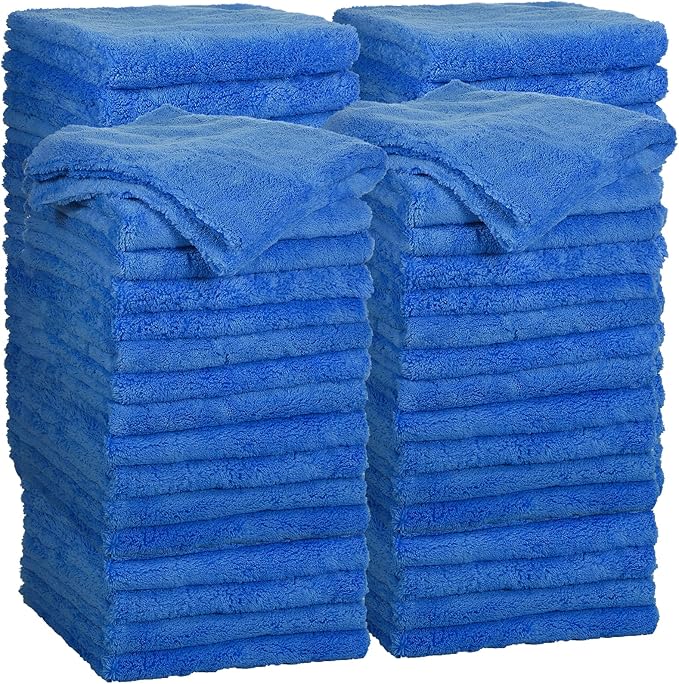 Shimeyao 30 Pcs Edgeless Microfiber Plush Towels by Shimeyao