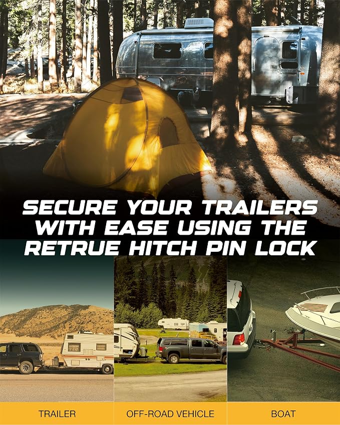 RETRUE Heavy-Duty Trailer Hitch Locks - Image 7